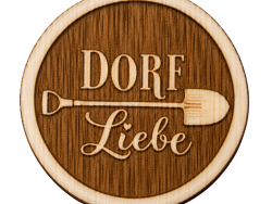 Dorfliebe – Holz Anstecker