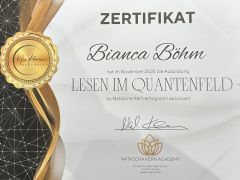 Meine Ausbildung "Lesen im Quantenfeld" by Natascha Kern