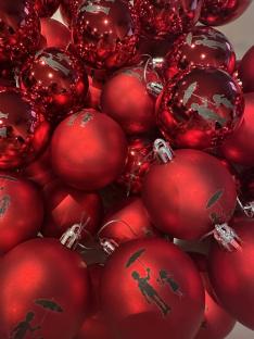 Weihnachtskugeln personalisiert